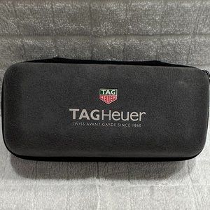 TAG HEUER Swiss Watch Company travel/storage Watch Box/Glasses Case With Foam